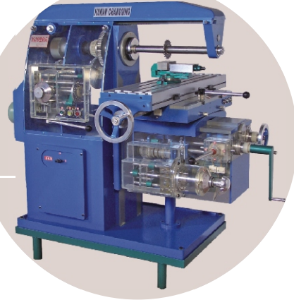 CH-MP-XT型透明教学万能铣床模型